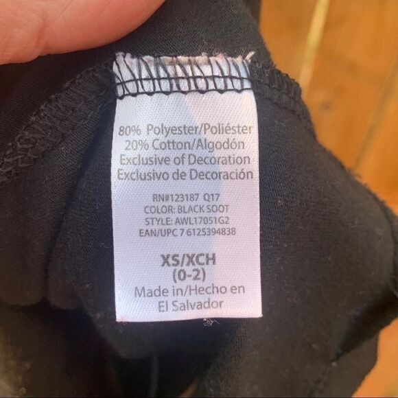 Athletic Works tank top size xs all black - Picture 4 of 6